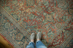 10.5x14 Vintage Distressed Mahal Carpet // ONH Item ee002975 Image 1