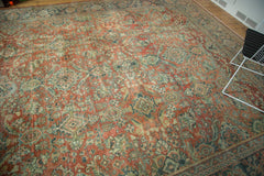 10.5x14 Vintage Distressed Mahal Carpet // ONH Item ee002975 Image 9