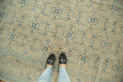 Vintage Distressed Tabriz Carpet