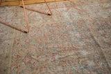 Phenomenal distressed character and Herati motif on the antique Malayer rug runner.