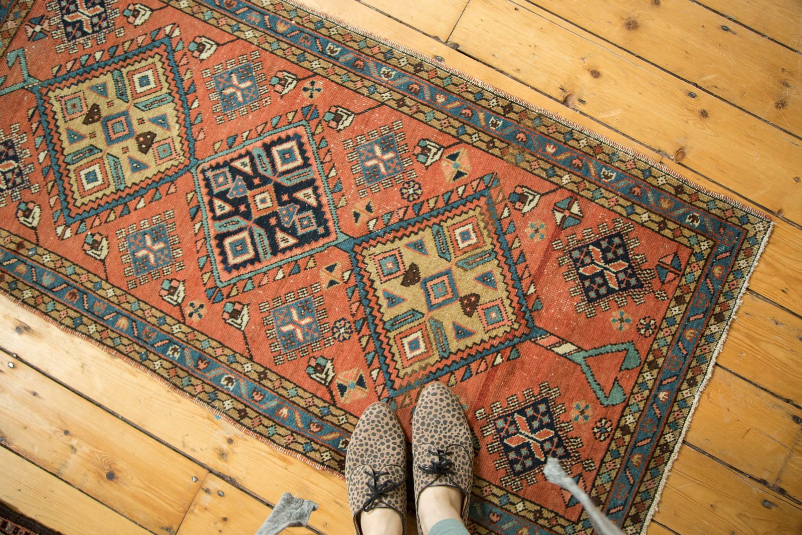 Vintage Heriz Rug Runner