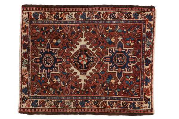 2x3 Vintage Fine Karaja Rug Mat // ONH Item ee002984