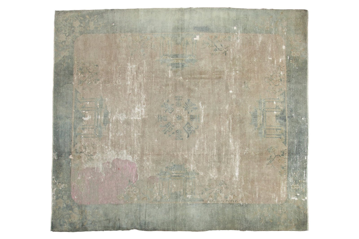 8x9 Antique Distressed Peking Carpet // ONH Item ee002998