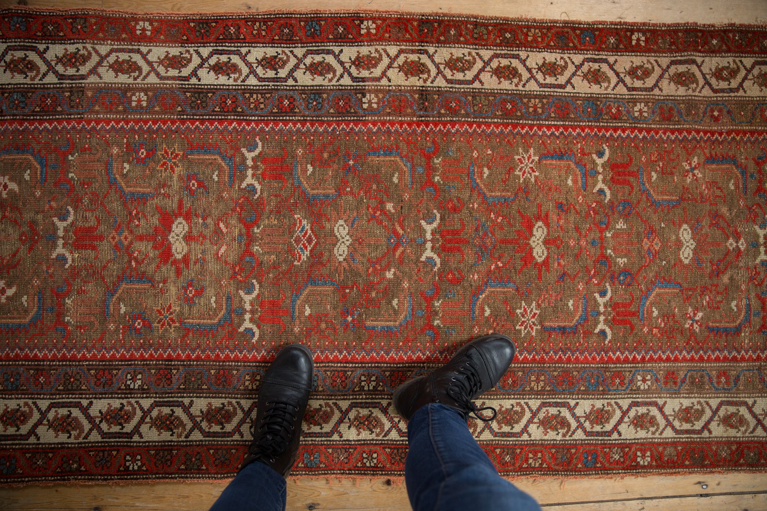 3x14 Antique Malayer Rug Runner // ONH Item ee003011 Image 1