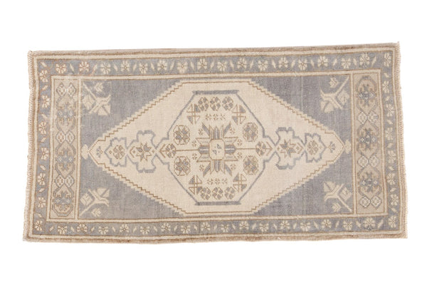 Vintage Distressed Oushak Rug