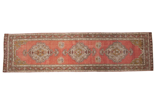 3.5x13.5 Vintage Anatolian Rug Runner // ONH Item ee003030