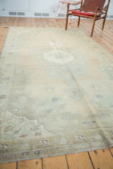 5.5x10 Vintage Distressed Oushak Carpet // ONH Item ee003031 Image 8