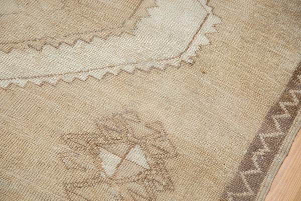 Vintage Distressed Oushak Carpet
