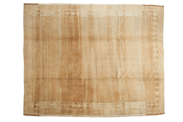 7.5x9.5 Vintage Distressed Oushak Carpet // ONH Item ee003035