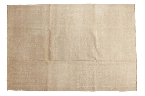 Vintage Distressed Oushak Carpet