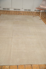 Vintage Distressed Oushak Carpet