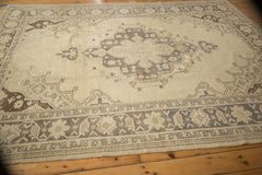 Vintage Distressed Oushak Carpet / Item ee003046 image 6