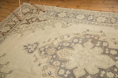  Vintage Distressed Oushak Carpet / Item ee003046 image 12