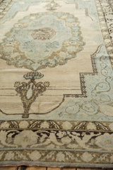6.5x10.5 Vintage Distressed Oushak Carpet // ONH Item ee003052 Image 8