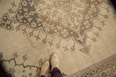  Vintage Distressed Oushak Carpet / Item ee003053 image 2