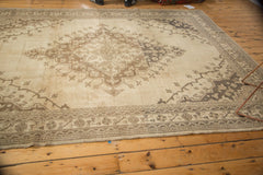  Vintage Distressed Oushak Carpet / Item ee003053 image 6
