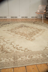  Vintage Distressed Oushak Carpet / Item ee003053 image 7