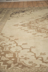  Vintage Distressed Oushak Carpet / Item ee003053 image 8