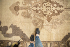 6x10.5 Vintage Distressed Oushak Carpet // ONH Item ee003054 Image 1