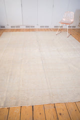  Vintage Distressed Oushak Carpet / Item ee003058 image 7