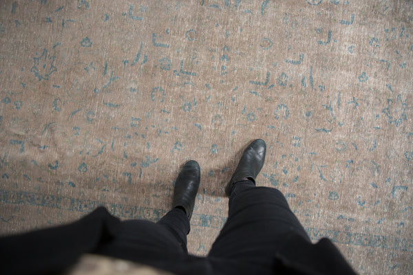 9.5x12 Vintage Distressed Kashan Carpet // ONH Item ee003063 Image 1