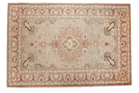 6'7" x 9'11" Vintage Distressed Kaisary Carpet / Item ee003064 image 1