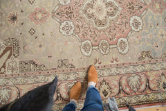  Vintage Distressed Kaisary Carpet / Item ee003064 image 2