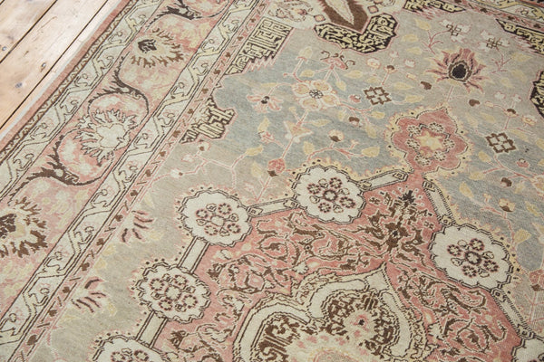 Vintage Distressed Kaisary Carpet / Item ee003064 image 8