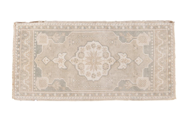 Vintage Distressed Oushak Rug