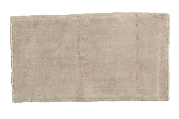 1.5x3 Vintage Distressed Oushak Rug Mat // ONH Item ee003076