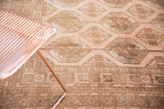 Vintage Distressed Afghan Carpet