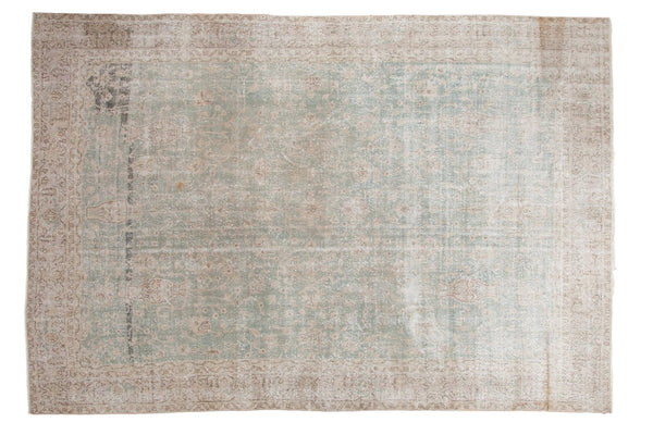 8'4" x 12'2" Vintage Distressed Sivas Carpet / Item ee003079 image 1