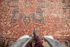  Vintage Ahar Heriz Carpet / Item ee003082 image 2