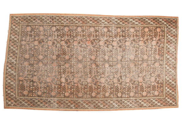 6' x 11' Vintage Distressed Khotan Carpet / Item ee003083 image 1