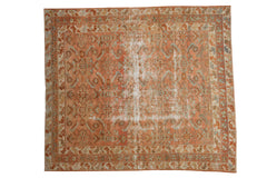 5.5x6 Vintage Distressed Malayer Square Carpet // ONH Item ee003089