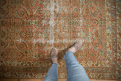 5.5x6 Vintage Distressed Malayer Square Carpet // ONH Item ee003089 Image 1