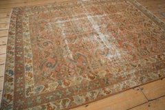 5.5x6 Vintage Distressed Malayer Square Carpet // ONH Item ee003089 Image 4