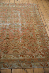 5.5x6 Vintage Distressed Malayer Square Carpet // ONH Item ee003089 Image 6
