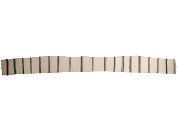 1.5x17 Vintage Fragment Turkish Kilim Rug Runner // ONH Item ee003093