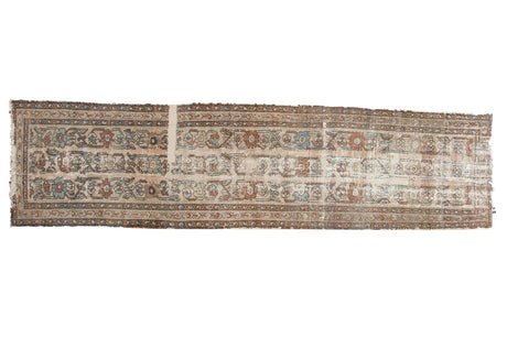 2.5x9.5 Antique Distressed Fragment Lilihan Rug Runner // ONH Item ee003096