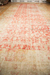 8.5x17 Antique Distressed Khotan Carpet // ONH Item ee003097 Image 12