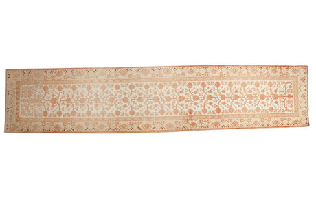 3.5x16 Vintage Distressed Khotan Rug Runner // ONH Item ee003099