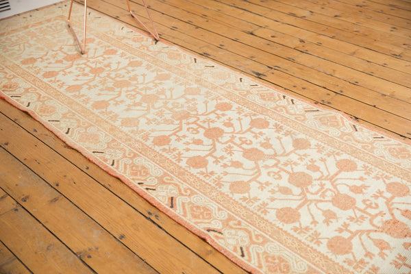 3.5x16 Vintage Distressed Khotan Rug Runner // ONH Item ee003099 Image 10