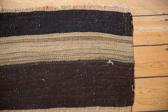 Vintage Turkish Kilim Square Rug Mat