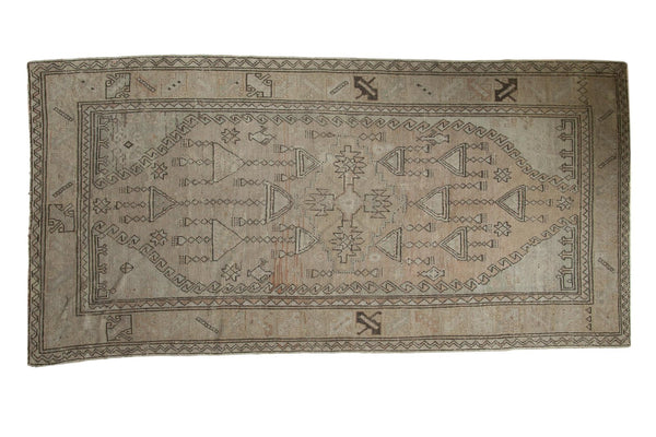 5x10 Vintage Distressed Oushak Rug Runner // ONH Item ee003117
