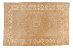 5.5x8.5 Vintage Distressed Oushak Carpet // ONH Item ee003118