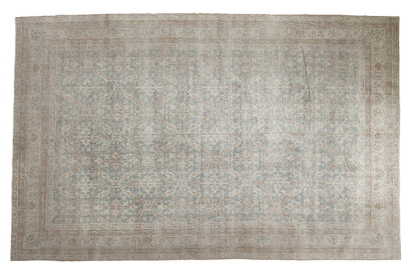 5'10" x 9'1" Vintage Distressed Oushak Carpet / Item ee003129 image 1