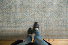  Vintage Distressed Oushak Carpet / Item ee003129 image 2