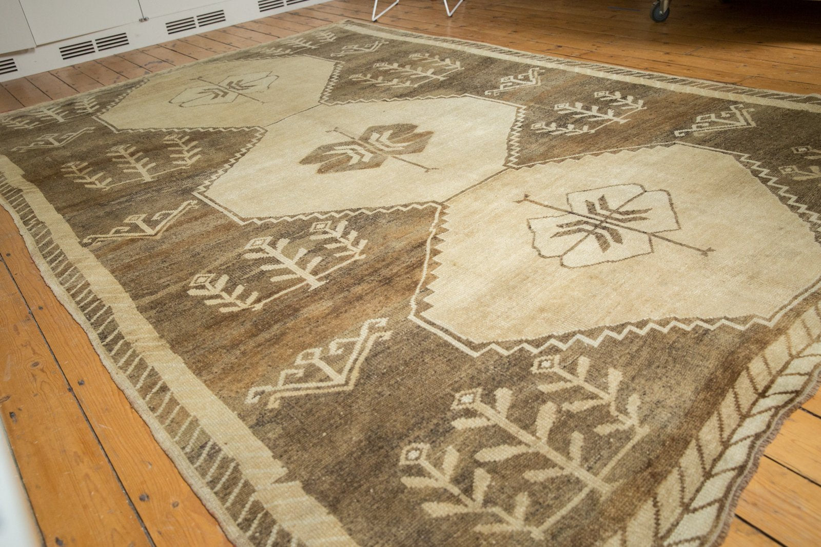 8x12 Vintage Distressed Oushak Carpet // ONH Item ee003131 Image 1