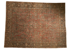 8.5x11.5 Vintage Distressed Arak Carpet // ONH Item ee003132